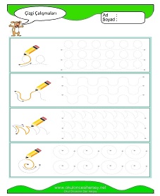 Çizgi Çalışma Sayfaları